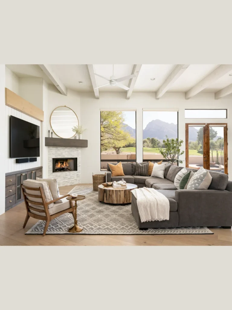 Corner Unit Space Saving Layout