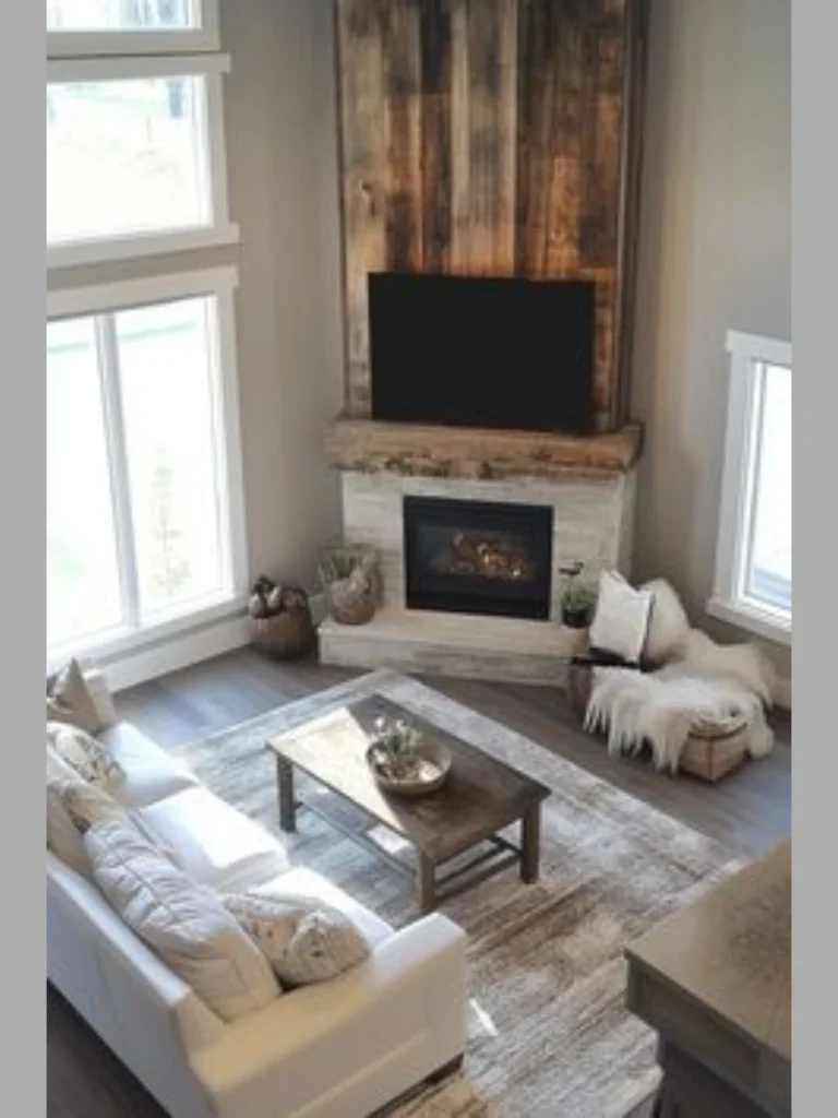 Cozy Hearthside Reading Nook Layout
