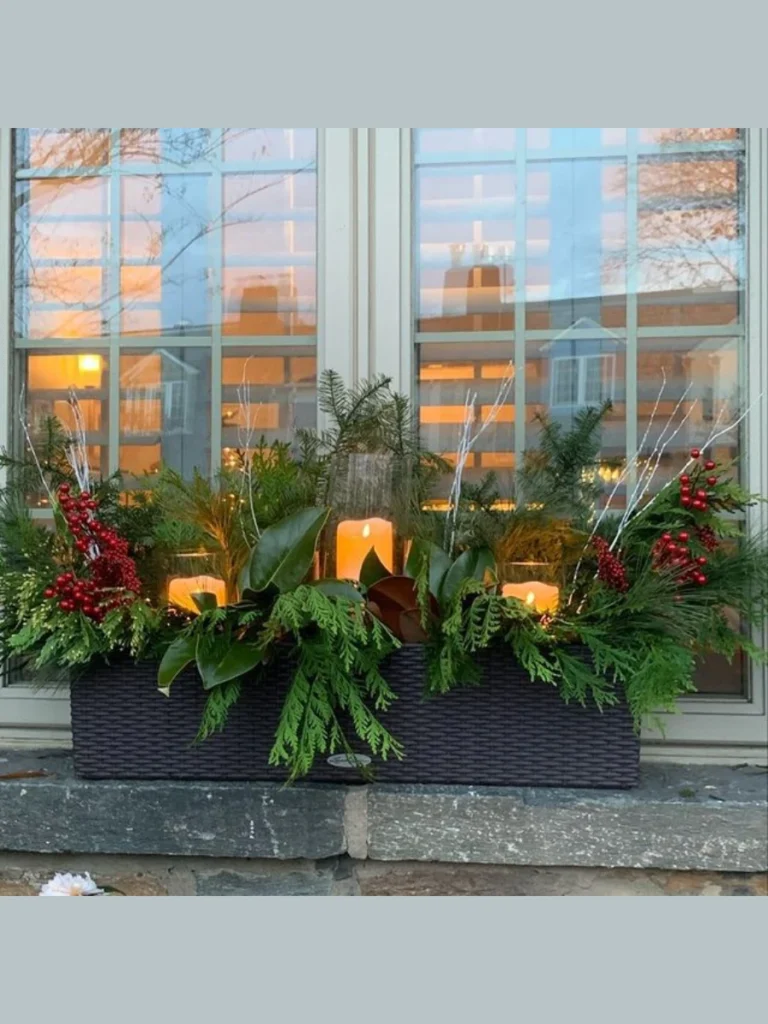 Creative Seasonal Window Box Decorations