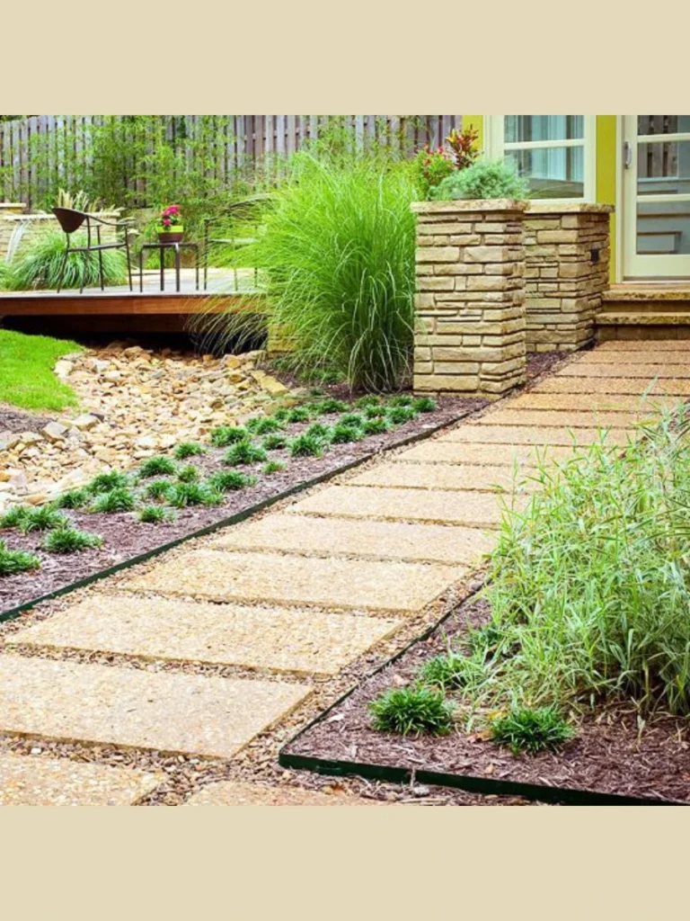 Crushed Slate Paths for a Contemporary Look