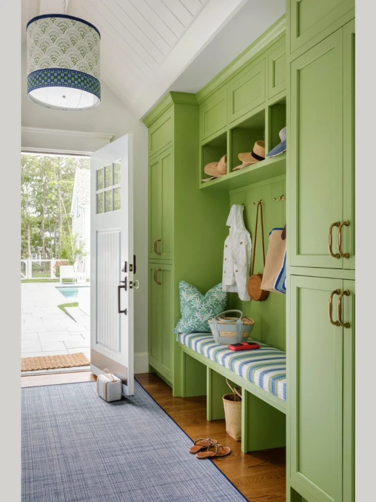 Custom Built-In Storage Benches