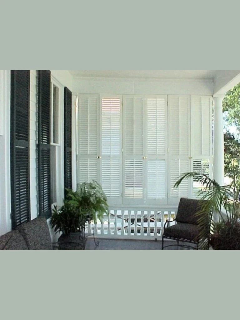 Custom DIY Outdoor Shutters