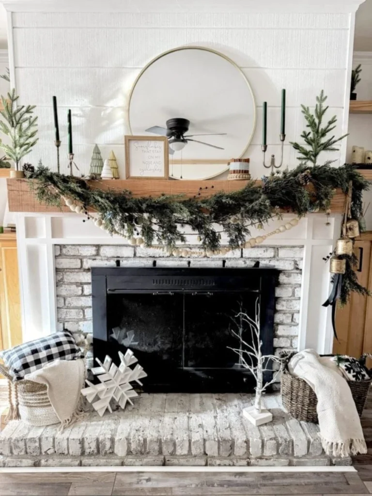 Custom Mantle Scarf Decorations