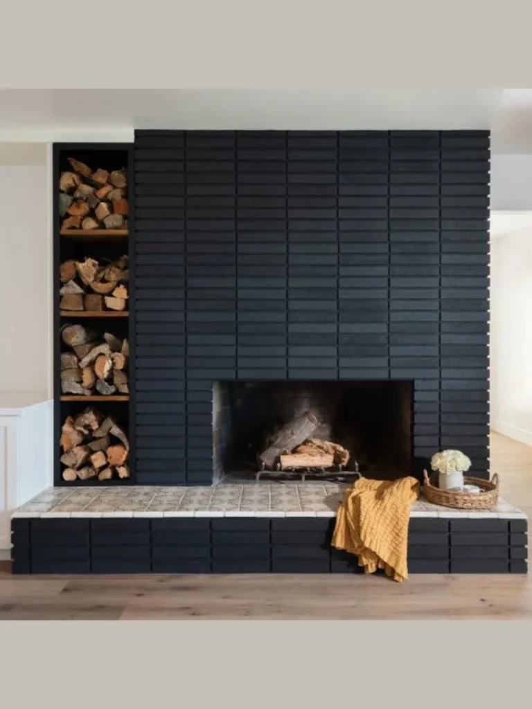 Dark Charcoal Moody Accent Wall Paint