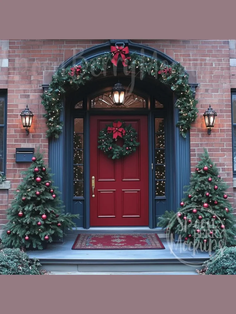 Decorative Front Door Vinyl Decals