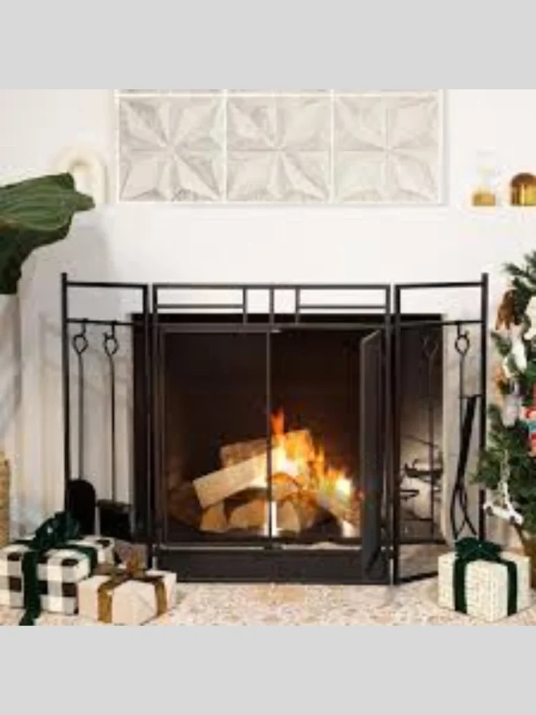 Decorative Iron Fire Screens