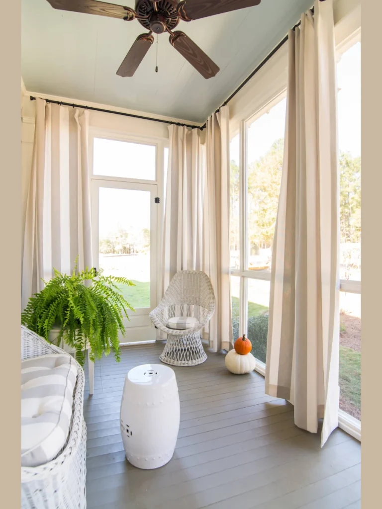 Decorative Porch Curtains