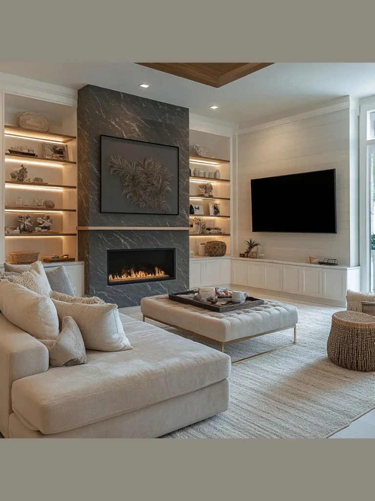 Decorative Trays to Group Smaller Mantle Objects