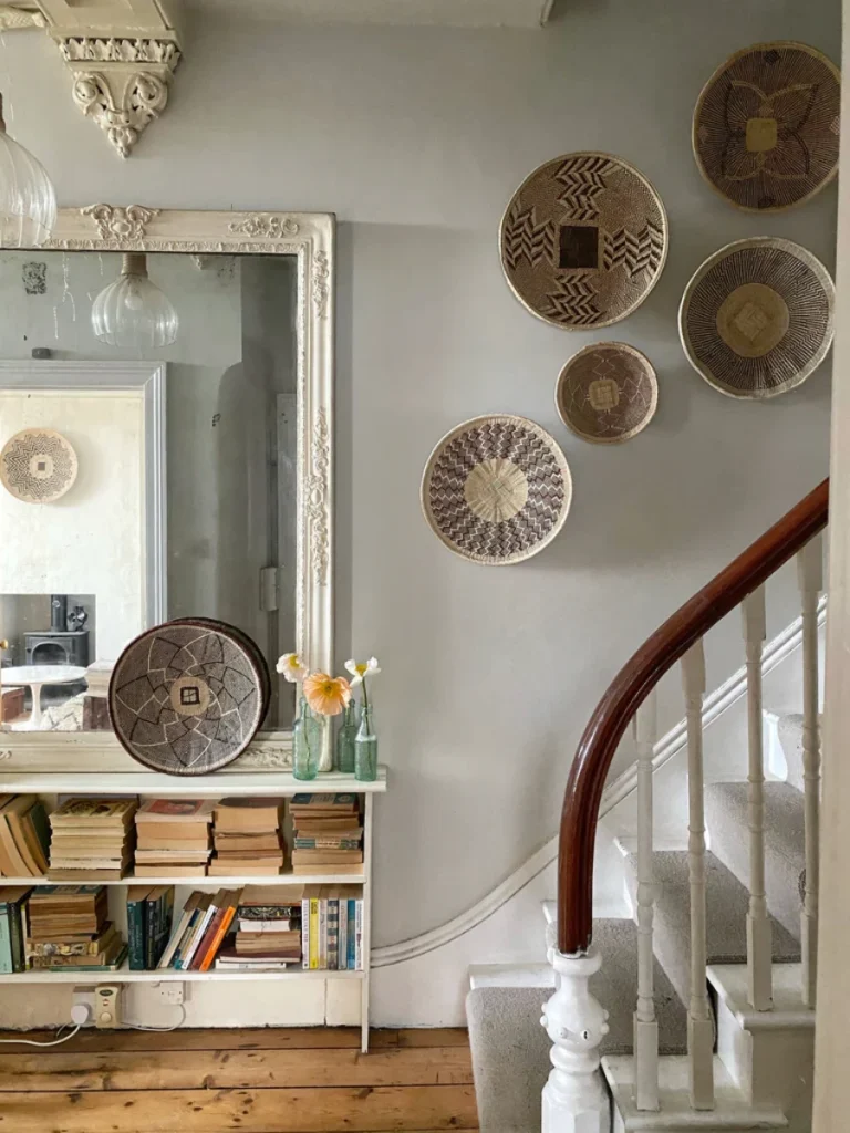 Decorative Woven Wall Baskets For Global Flair