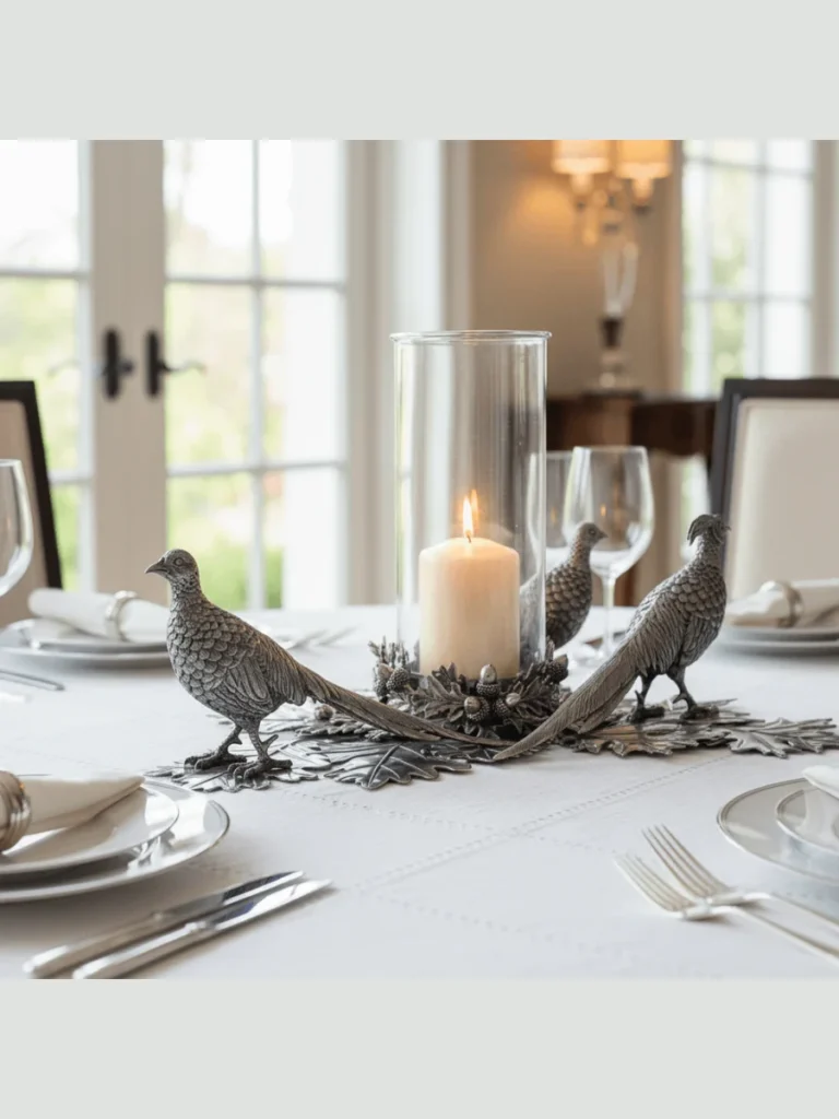 Deep Antiqued Pewter Library Chalices