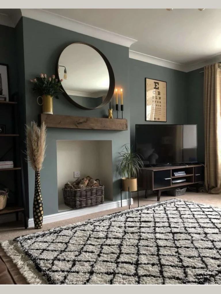 Deep Sage Green for a Natural Vibe