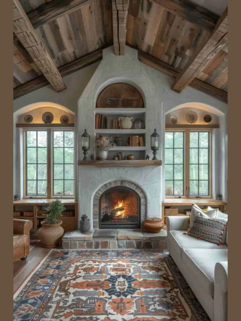 Deep Set Windows with Wide Interior Ledges
