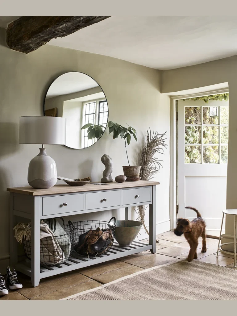 Defining Entryways with Slim Console Tables