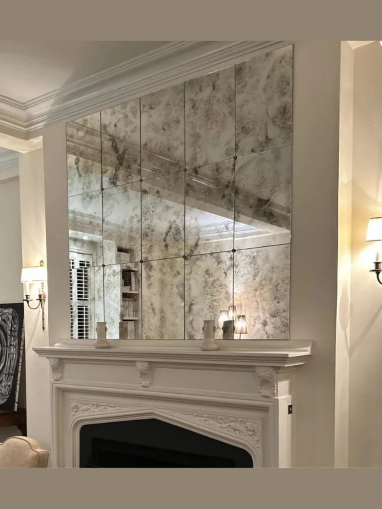 Distressed Mirror Mosaic Sheets