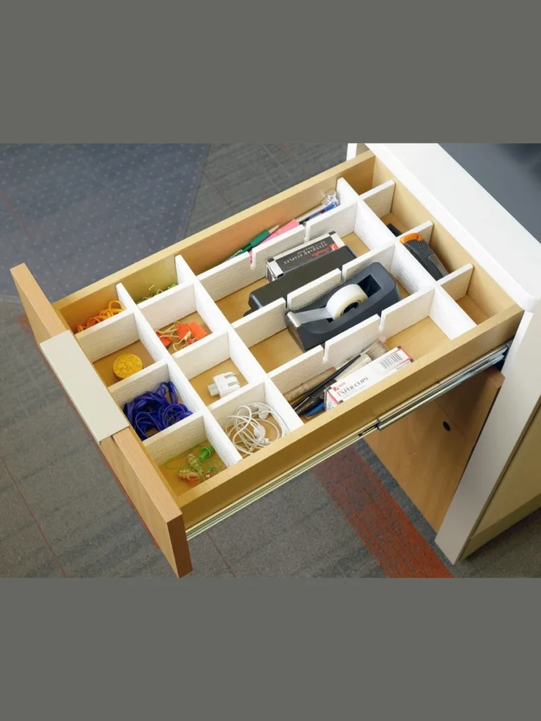 Drawer Dividers with Custom Wooden Slats