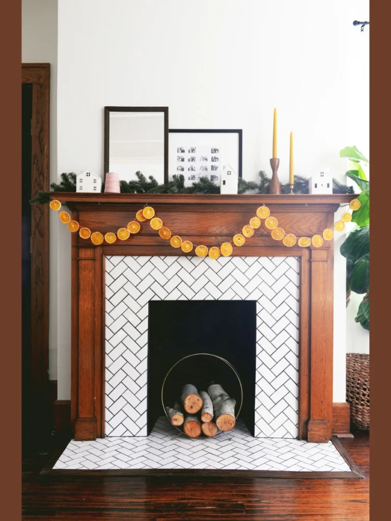 Dried Citrus and Cinnamon Garlands for a Boho Holiday