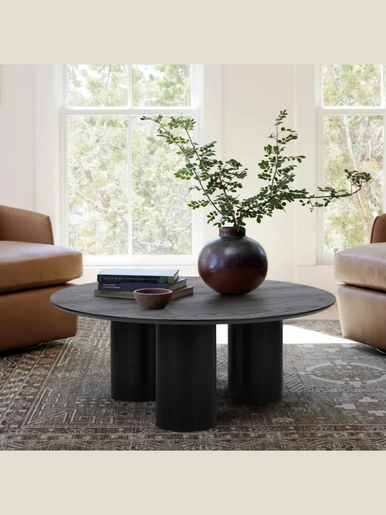 Drum Style Enclosed Pedestal Tables