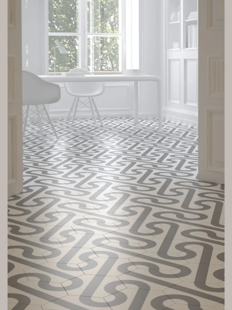 Durable Cement Tiles for Bold Geometric Patterns
