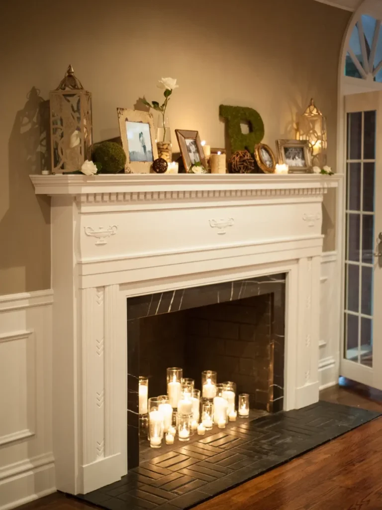 Dynamic Cluster of Pillar Candles