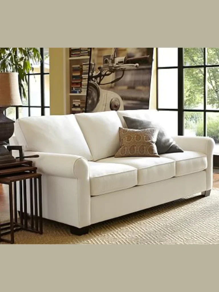 English Roll Arm Sofas For Cozy Farmhouse Styles
