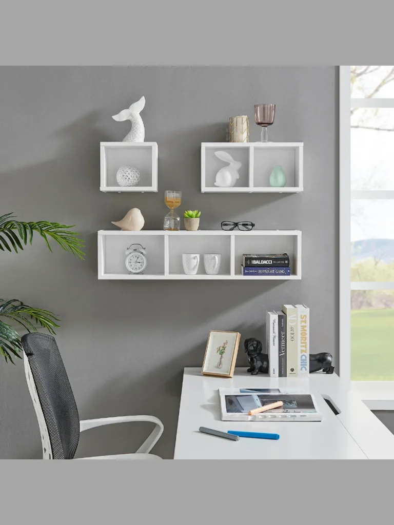 Enhancing Organization with Cubby Wall Shelves