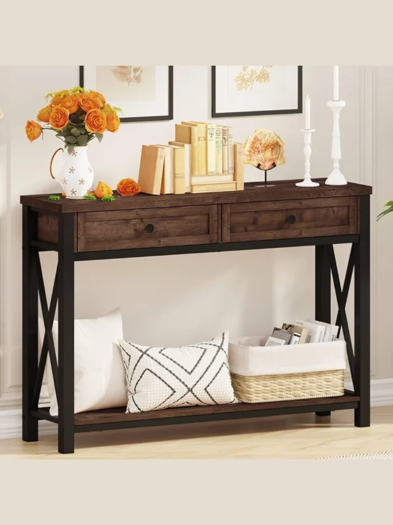 Entryway Console Tables For Instant Organization