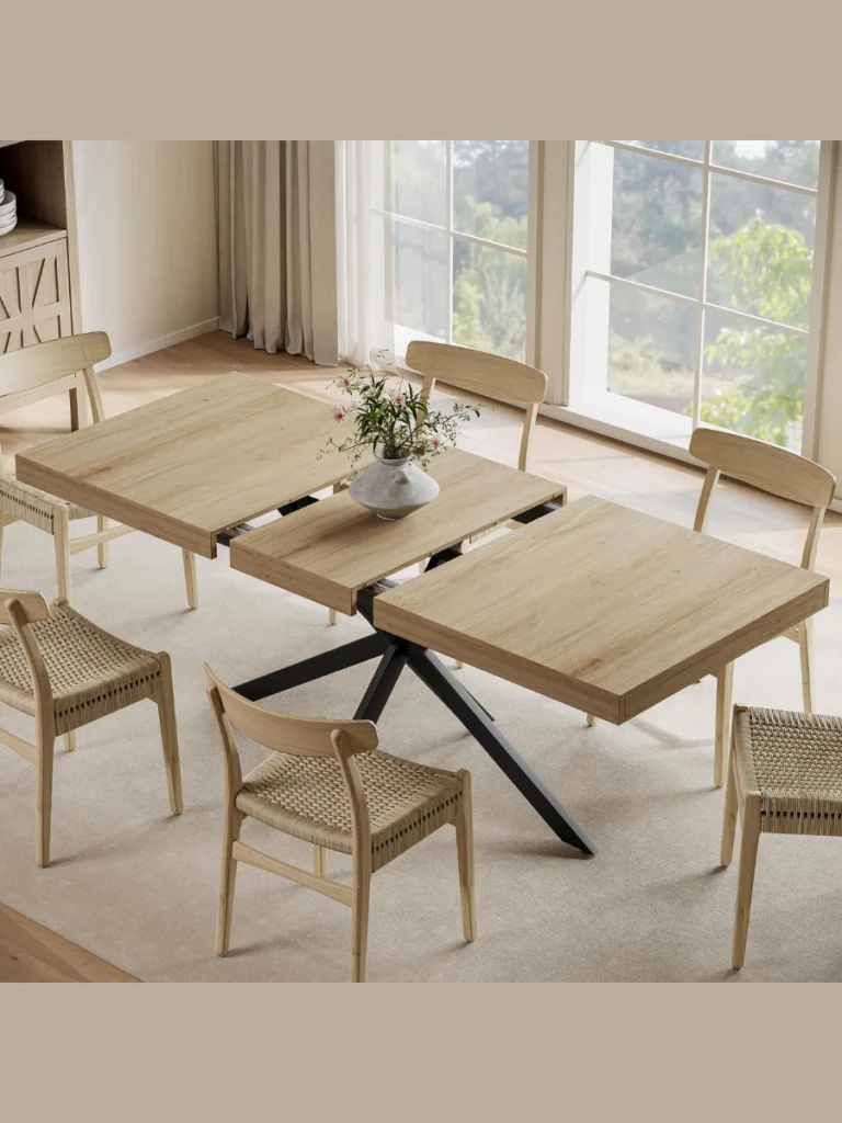 Expandable Dining Tables With Hidden Leaves