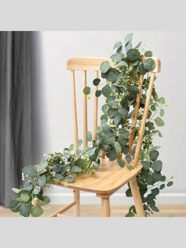 Faux Silver Dollar Eucalyptus Garlands