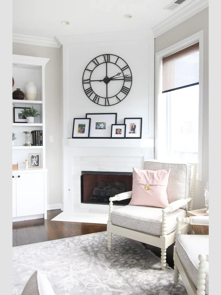 Fireplace Mantle Clocks and Decor