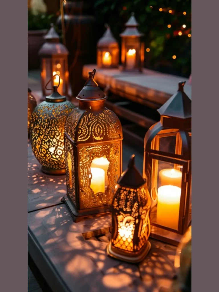 Floating Candle Lanterns for a Soft Evening Glow ionentrance