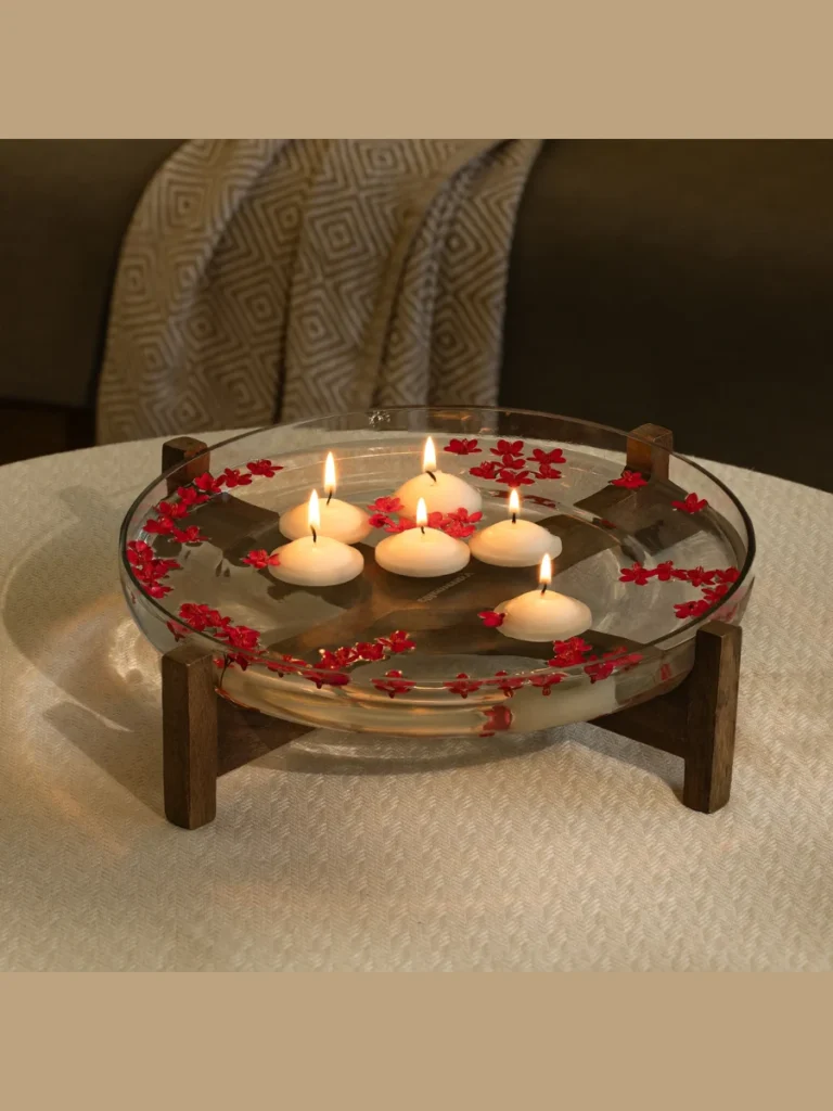 Floating Candle Water Bowls