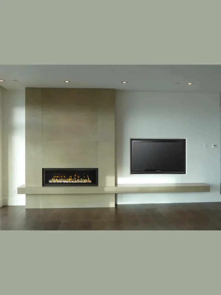 Floating Concrete Bench Hearth
