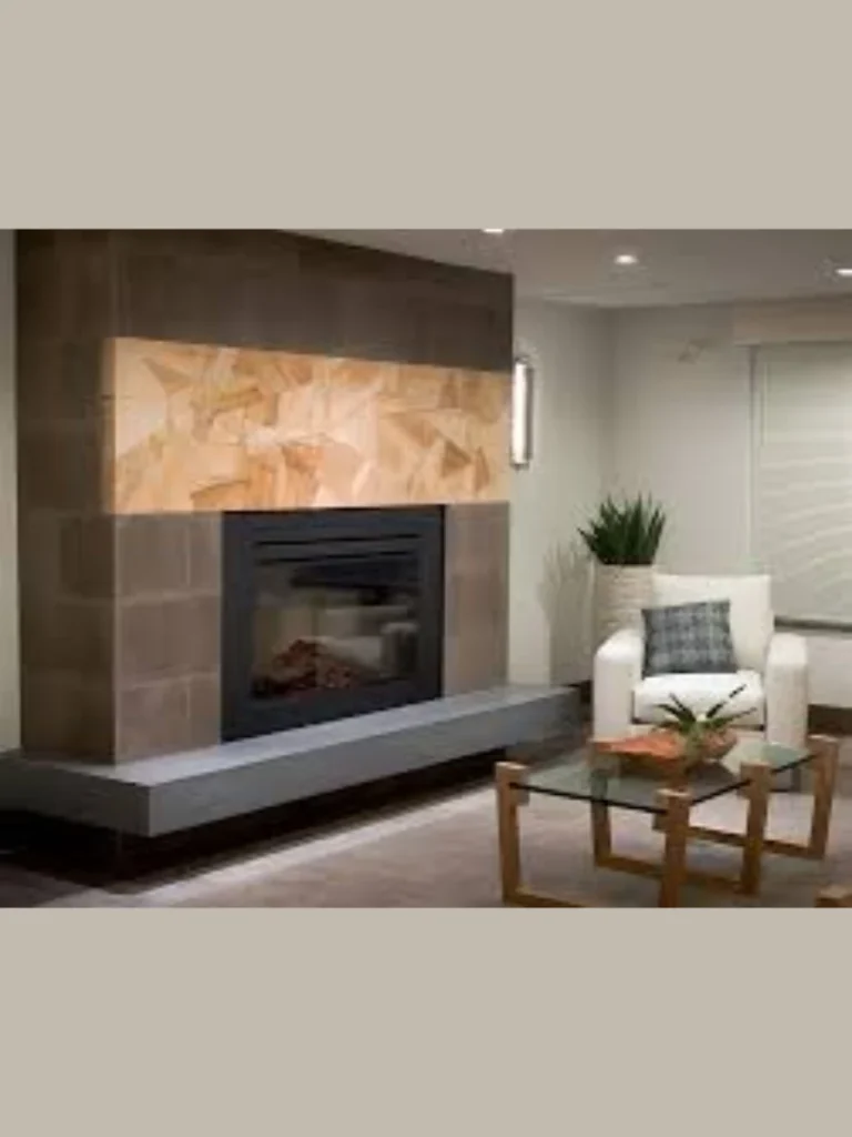 Floating Hearth Plinths for a Suspended Architectural Look