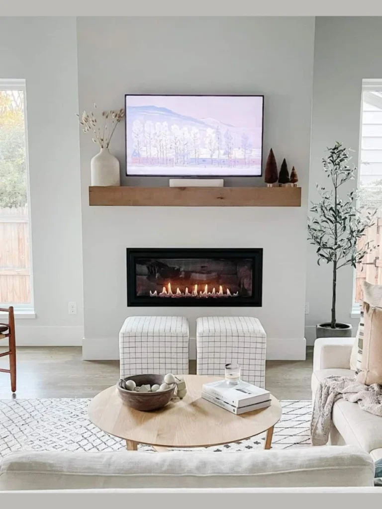 Floating Linear Fireplaces for a Wide Aesthetic