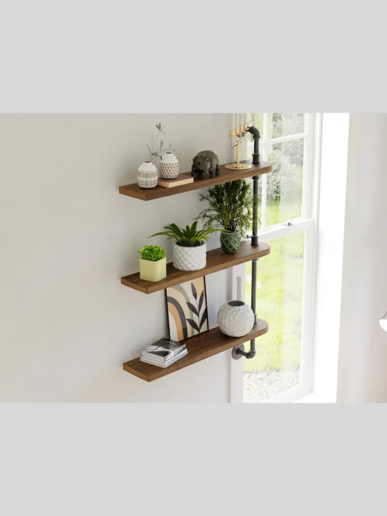 Floating Wall Shelves For Rotating Displays
