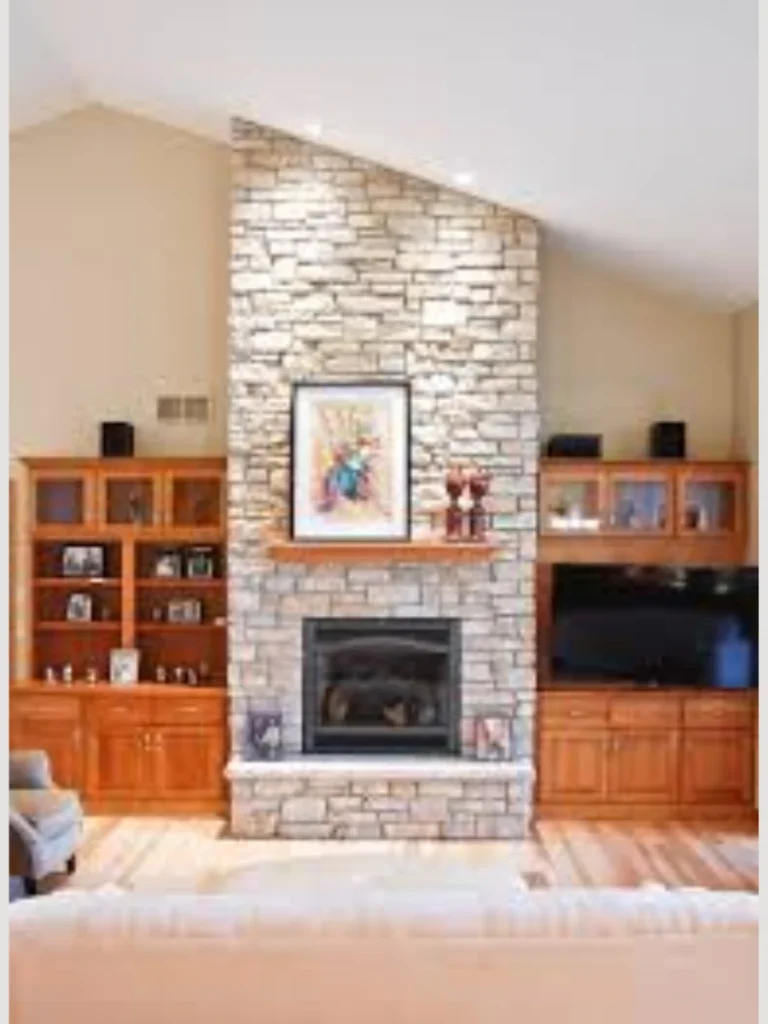 Floor To Ceiling Natural Stone Overlays