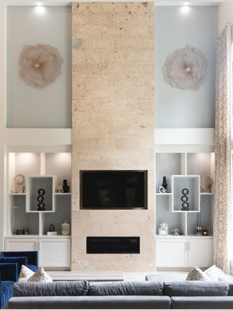 Floor To Ceiling Stone Veneer