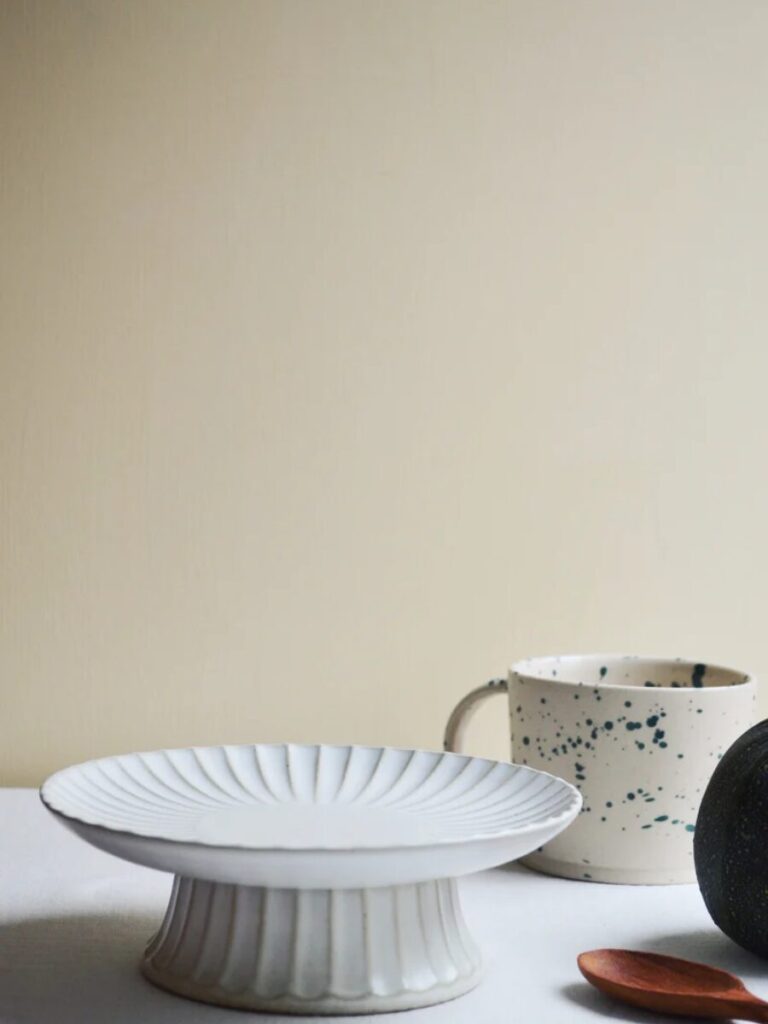 Fluted White Porcelain Stand Inserts