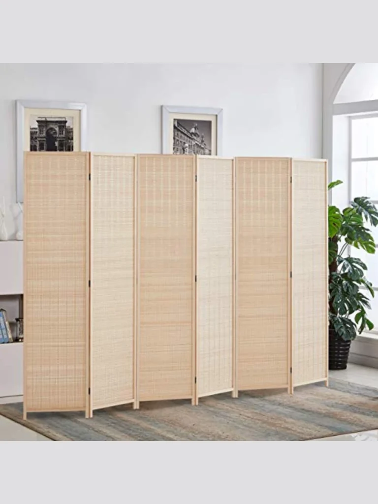 Folding Bamboo Room Dividers