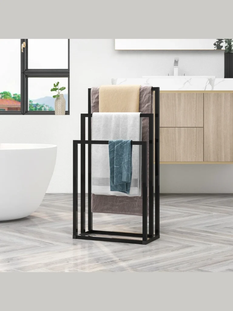 Freestanding Metal Towel Racks