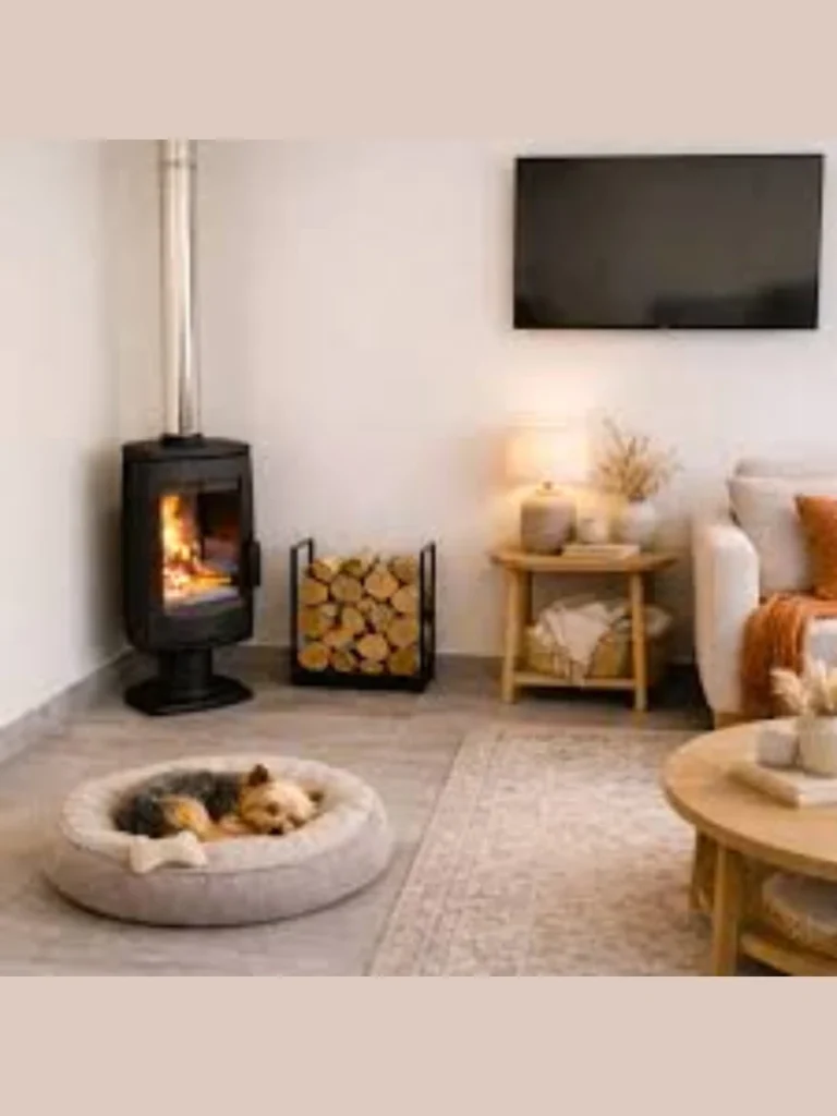Freestanding Modern Pedestal Fireplaces