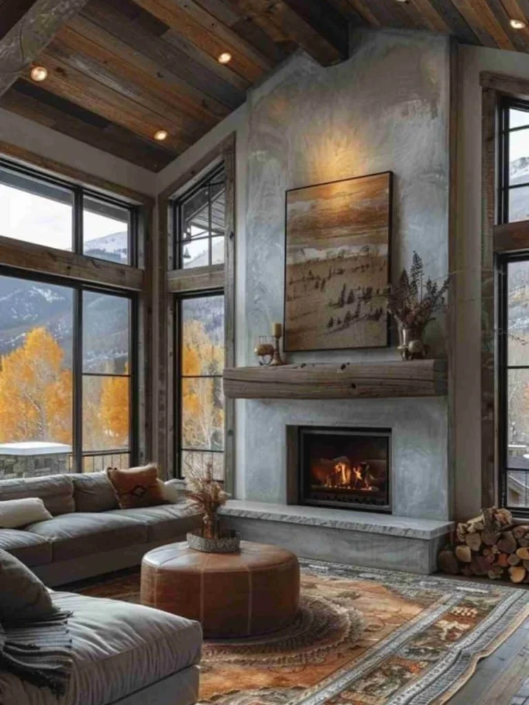 Geometric Picture Windows For A Modern Edge