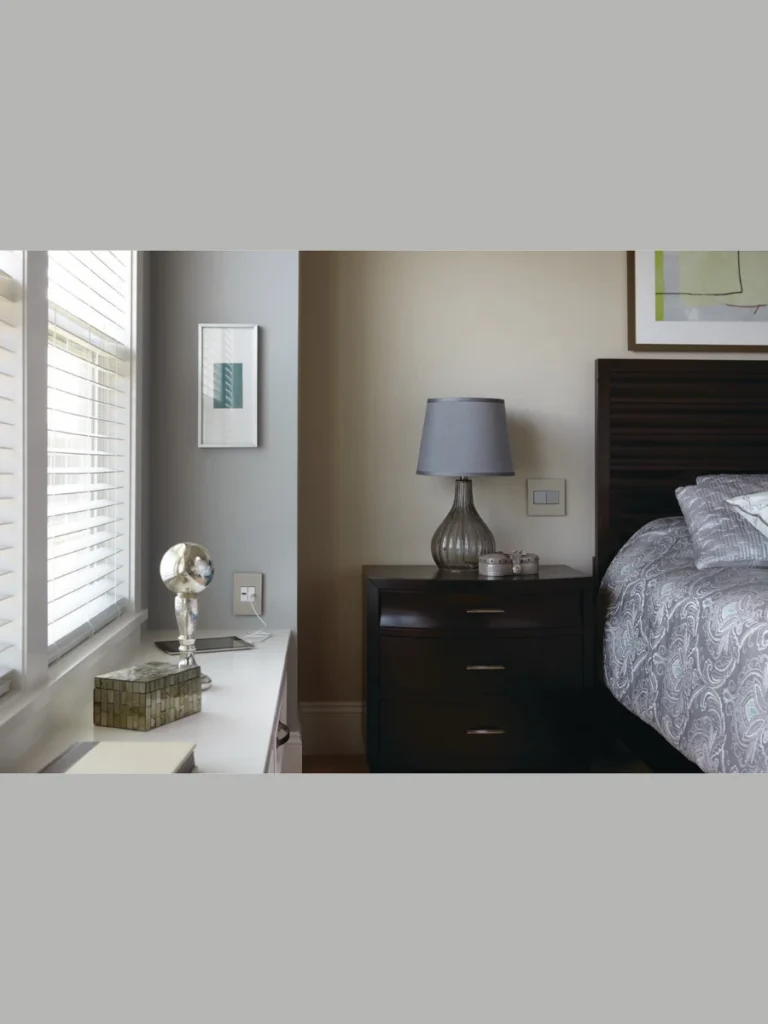 Geometric Satin Nickel Switch Plates