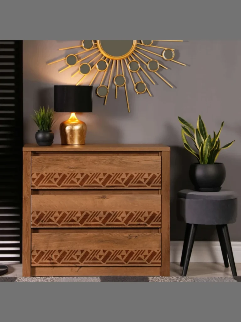 Geometric Stenciling for a Bold Modern Statement