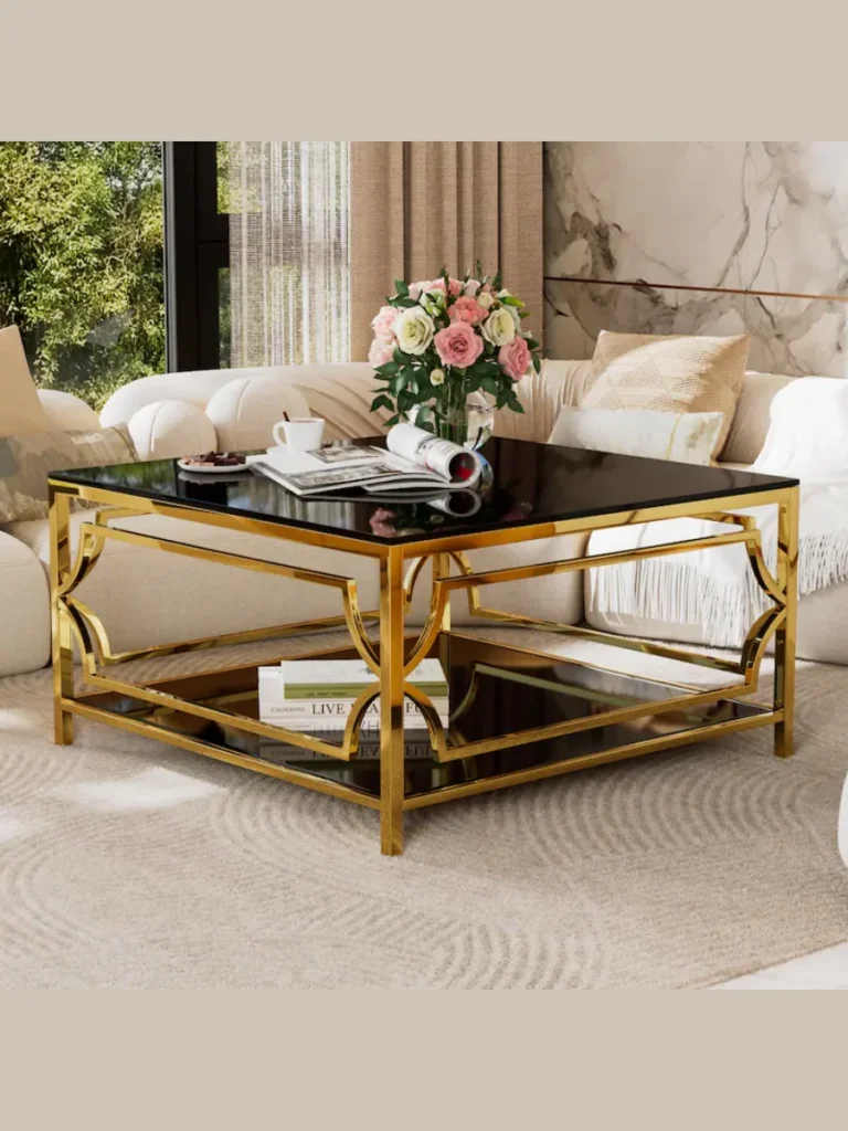 Geometric Wire Frame Modern Tables