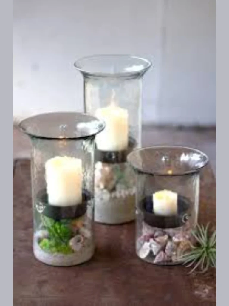 Glass Hurricane Botanical Intertwines