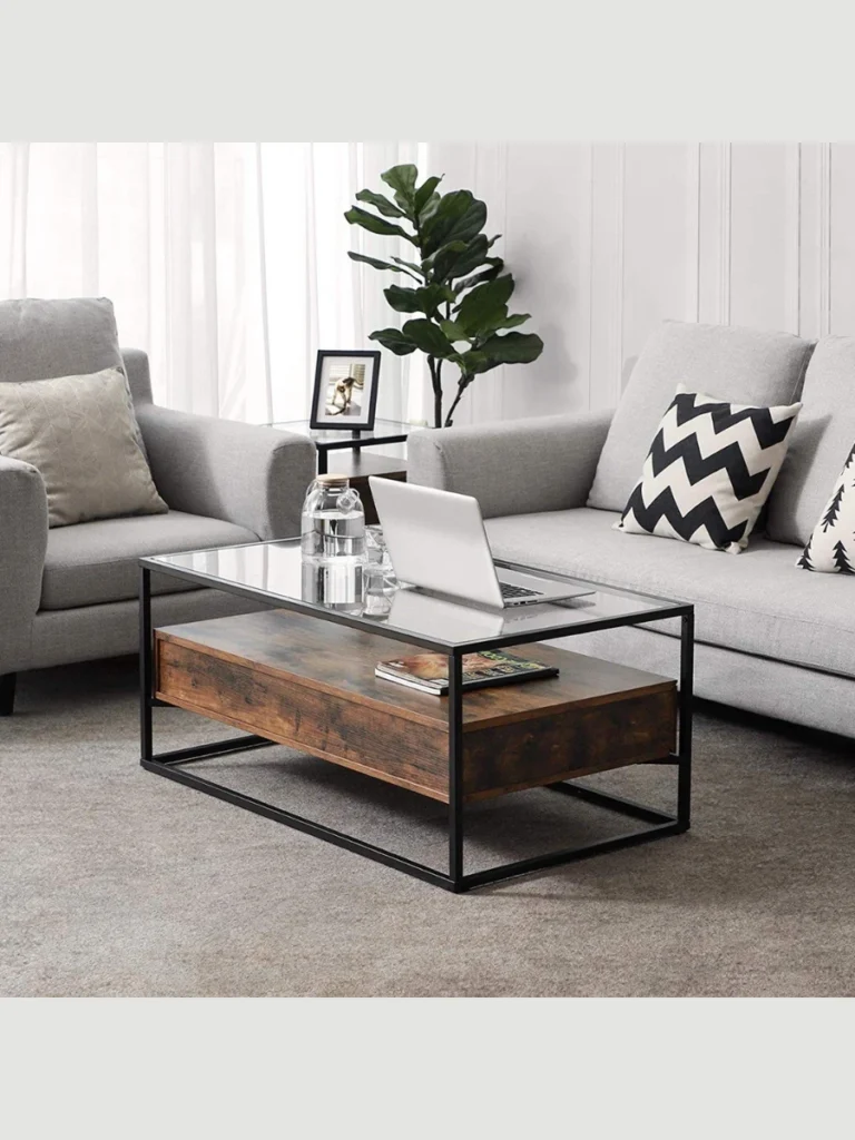 Glass Inset Dining and Coffee Tables