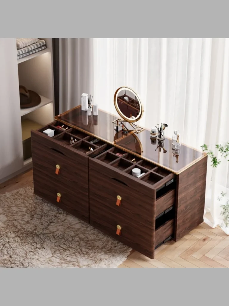 Glass Topped Display Dressers