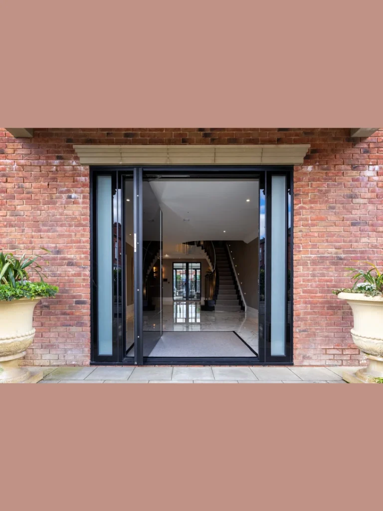 Grand Pivot Doors For Wide Entrances