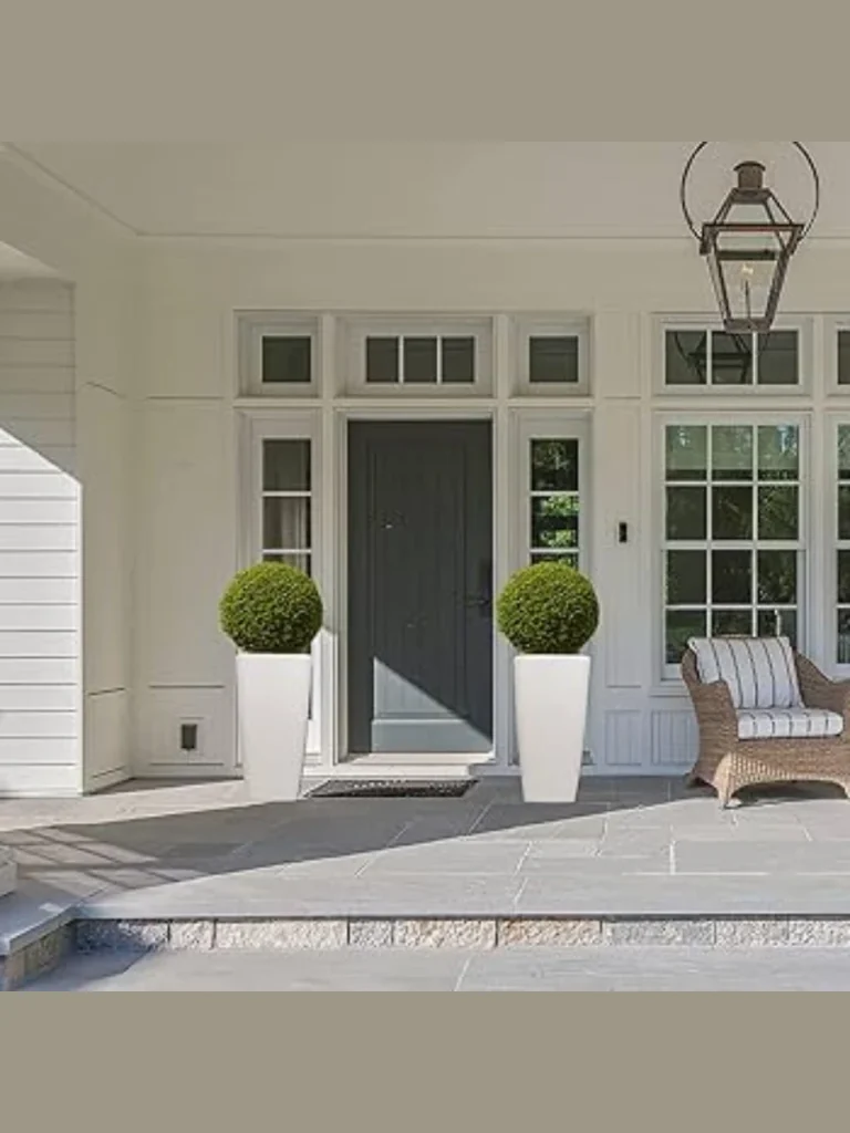 Grand Symmetrical Planters For Visual Balance